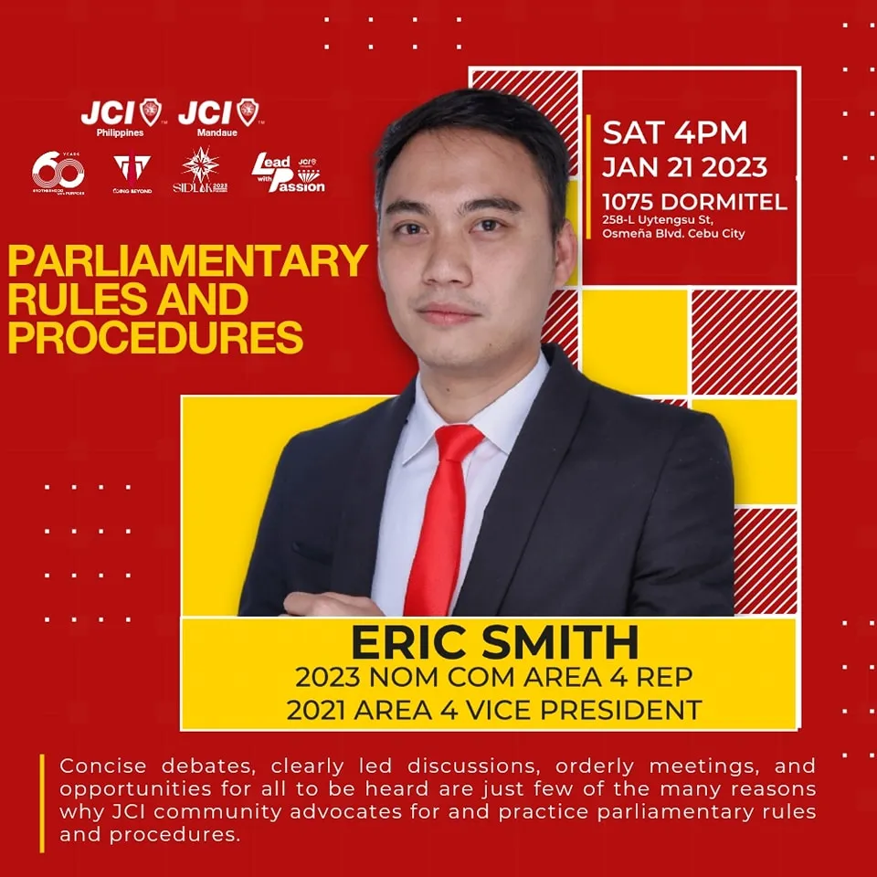Parliamentary Rules and Procedures Training