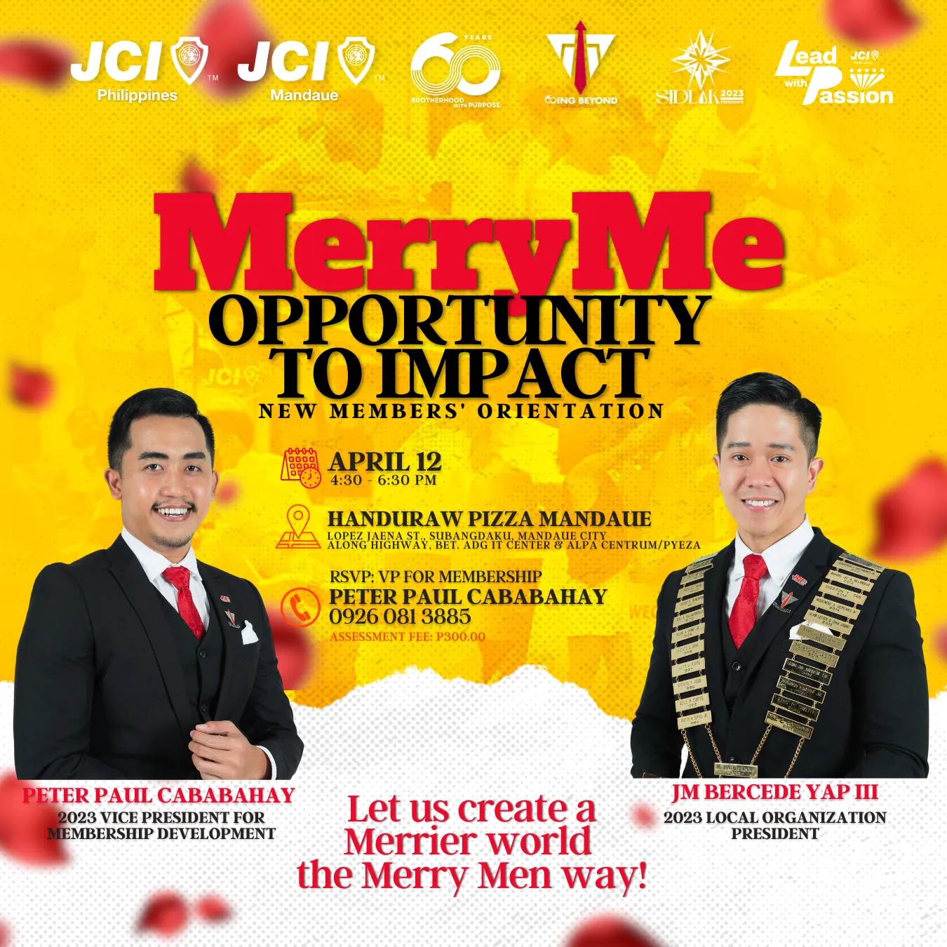 New Members’ Orientation and Merryenda Sessions