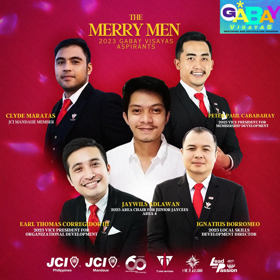 The Merry Men delegates for Gabay Year 2