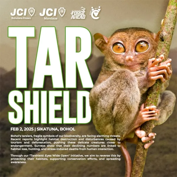 Midweek Memories: Saving Tarsiers, One Step at a Time with JCI Boholana Kisses